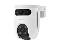 EZVIZ Smart Home WiFi Camera Pan & Tilt Dual Lens 3MP 30m IR, 1/3” CMOS, H2.65, PAN:350°, Tilt:80°, 3D DNR, WDR, AI Human/Vehicle Shape Detection, Two Way Talk, Dual 2K, Supports Micro SD up to 512GB, 1xRJ45 10/100M Port, PSU12V1.5A, WIFI6 [EZVIZ CS-H9C-R105-8H33WFL]