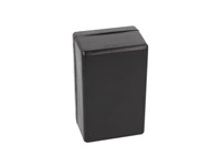 Polystyrene Enclosure 105X66X45 Black Water-Tight [1594CWBK]