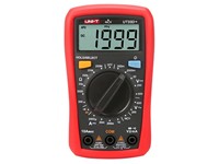 Digital Multimeter 600V AC/DC 10A DC, Resistor:200m, Display Count:1999, Manual Range, Diode, Continuity Buzzer, Auto Power Off, Auto Backlight Off, Drop Test 2m [UNI-T UT33D+]