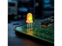 5mm Round Bi-Colour LED Lamp • 3-Pole • Rd-Org - IV= 60mcd • Green - IV= 50mcd • White Diffused Lens [L-59EGW]