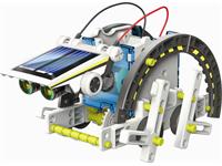 MULTI AWARD WINNING EDUCATIONAL TOY . Solar powered robot can be transformed into 14 different robot modes , with two levels if difficulty . [EK-14 IN 1 EDU SOLAR ROBOT KIT]