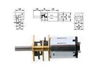 100RPM DC 6V MINI METAL GEAR MOTOR [BMT N20 GEAR MOTOR 100RPM@6V]