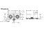 ULTRASONIC RECEIVER+TRANSMITTER ON BOARD 5VDC * PARALLAX * [PLX ULTRASONIC SENSOR 28015]