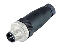 CIRC CON POWER M12 A COD CABL MALE STR. 5 POL SCW TERM FOR MAX 0,75mm sq. WIRE CABL ENTRY 4-6mm 4A-125V IP67 [99-0437-14-05]