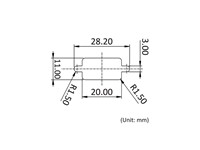 Waterproof D-Sub Hight Density 15W Female Panel Solder IP68 [HDB-15PFFS-SL8001]