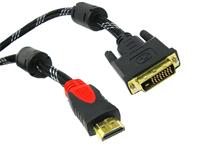 HDMI MALE TO DVI MALE CABLE 1.8M [HDMI-DVI CABLE 1.8M #TT]