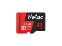MICO SD CARD 32GB + ADAPTOR CLASS 10  90~100MB/s [MICRO SD CARD 32GB+ADPT-NETAC]
