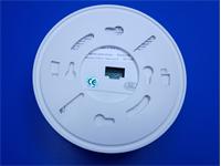 INTEGRA FIRE ALARM ,WIRELESS PHOTOELECTRIC FIRE  DETECTOR(SMOKE AND HEAT) , 9V BATTERY , 85 DB BUZZER , SUITABLE FOR USE IN HOUSES ,FACTORIES,MALLS,HOTELS,RESTAURANTS,BANKS LIBRARIES , WAREHOUSES , ETC . [INT-FIRE DETECTOR W/LESS]