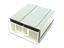 Stackable and Wall Mountable Interlocking Storage Box • 112x115x50mm • Grey [BIN 2D]