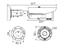 SUNELL SN-IPR54-40AKDN- Bullet, Outdoor, 5MP, 3.3-12mm Vari-focal lens, IR 30m, H.264,SD, ONVIF [SNL SN-IPR54-40AKDN]