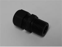 Cable Gland Polyamide M16 x 1,5 Elongated for Cable 4-8mm Black [CGP-M16X1,5L-05-BK]