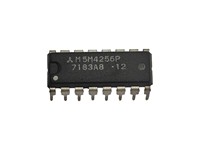 General Purpose Dynamic RAM - IOL 4.2mA, Tref 4mS 16 Pin DIP [M5M4256P]