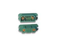 VTOL MPX Battery Connector Pair 2 Pole 30A Plus 9 Signal Contacts 5A Max Rating [RC-VTOL 2+9 CONNECTOR PAIR]