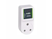 Gizzu Voltage Protector 16A, Voltage:230VAC, FREQ:50/60Hz, Low Voltage Protection:180V, High Voltage Protection:260V, Spike Protection:160J, Designed for Fridges-Fridges-Freezers-Washing Machines-Computers-TVS/HIFI, Digital LED Display [GZU GSP16A]