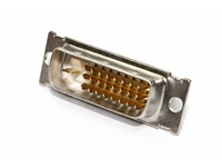 DVI Plug 24+1 Pin Dual Link Solder [DA24-1PDVI]
