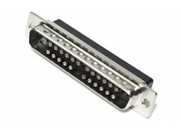 Socket 37P D-Sub Housing Crimpcont - Without Contacts [DCCR37S]