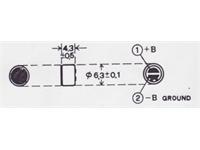 MIC Condenser Omni-Directional 20-10KHZ 150-5KE 1,5-15VDC 0,8MA [MIC E1 MINI]