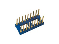 PRECI Socket DIL Wire-Wrap, 25AU ,75AU [123-13-318]