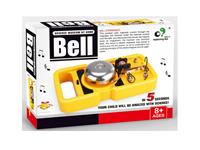 Science Museum Electromagnetic Bell Kit, This Product uses the Magnetism Generated when the Electromagnetic Current passes through, Attracts the Shrapnel under the Small Hammer to hit the bell, and at the same Time Disconnects the Circuit. For ages 8+ [EDU-TOY MAGNETIC BELL]