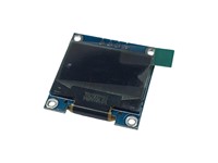 0.96IN I2C IIC OLED 128X64 Blue. 3.3-5V 160DEG. [BDD I2C 0.96IN OLED 128X64-BLUE]
