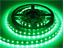 [Discontinued] LED FLEXIBLE STRIP SMD3528 120Leds-9,6W p/m GREEN 7-8LM IP20 NON W/PROOF 8mm 5MT/REEL [LED 120G 12V N/WPR]