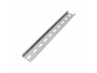 Din Rail Slotted 1M 35x6mm Mild Steel, Galvanized [DRS35-1M]