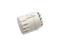 Circular Connector M23 Signal Female Solder Insert CW- 19 Pole, for 16x1mm/3x1,5mm Contacts - 8/10A @ 320VAC Max. [7001919104]