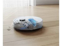 Ecovacs Smart Robot Vacuum, Suction Power:10000Pa, ZeroTangle 2.0, Dustbin Capacity:350ml, Water Tank:300ml, Battery:5200mAh, Voice Control with 3rd-Party Amazon Alexa, Google Assistant, Infra-red Obstacle Avoidance, 353x350x104mm, 3.85kg [ECOVACS DEEBOT N20E-WH]