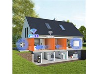 EZVIZ Smart Home WiFi Camera PAN & Tilt Dual Lens 5MP 30m IR, 1/3” CMOS, H2.65, PAN:350°, Tilt:80°, 3D DNR, WDR, Human/Vehicle Shape Detection, Two Way Talk, Dual 3K, Supports Micro SD up to 512GB, 1xRJ45 10/100M Port, PSU12V1.5A, WIFI6 [EZVIZ CS-H9C-R105-8H55WFL]