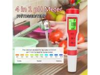 4-in-1 TDS/EC/Temperature/PH Meter Digital Water Quality Tester [NF-4 IN 1 WATER QUALITY TESTER]