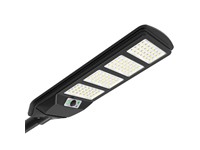 Solar LED Street Light 15W 2250Lumens, Equivalent Power:150W, 6500K Cool White, Max:8M PIR Sensor, Day:10 Lux, Night:5-10 LUX, Solar Panel:15W/5V, 120° Beam Angle, Discharge Time:12-14HRS, LiFePO4 3.2V 15000mAH, 1200 Cycles, come with Remote, IPX4 [MAJ SSL150C]
