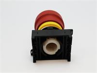 PB Emergency Actuator Latching - Key Reset - Red Push Button - 22mm Panel Cut Out [PBME317KR]