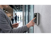 Hikvision Fingerprint & Mifare Card Reader, Tamper Proof Function, Built-in Buzzer for Status Indication, IP65 [HKV DS-K1201AMF]
