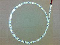 LED Flexible Strip S-Type 12V, (CAn be bent horizontally)- SMD2835 60Leds/8W p/m White 22-24LM IP20 NON Water Proof 8mm. 5MT/Reel, 6000-6500K [LED 60W 2835 12V N/WPR S-TYP 5MT]