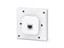 TP-LINK AX3000 Wall Plate WiFi 6 Access Point, Speed Rate:2.4GHz@574Mbps, 5GHz@2402Mbps, 2xGigabit LAN Ports, Antennas:2.4GHz:2x3dBi, 5GHz:2x5dBi, Omada App, 802.3af PoE, EU:11.5W, HTTP/HTTPS, Email Alerts, 86x86x42.2mm [TP-LINK EAP650 WALL]