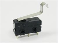MICRO SWITCH WITH HIGHER CURVED LEVER SOLDER 5A 125/250VAC [SS5GL23]