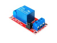 5V 1 CHANNEL HIGH/LOW LEVEL TRIGER RELAY MODULE WITH OPTOCOUPLER [BMT RELAY BOARD 1CH 5V RED H/L]