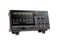 SIGLENT Digital Storage Oscilloscope 200MHZ 2CH, 7INCH TFT-LCD Touch Screen 1024x600, 12-Bit Sample Rate 2GSa/s, I2C/SPI/ UART/ CAN/LIN, USB2.0 HOSTx2, USB2.0 Device, 10M/100M LAN, 100~240 Vrms 50/60Hz, 312x151×132.6mm, 3.8kg [SDS822X HD]