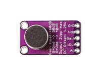 MAX9814 Microphone Module with Automatic Gain Control (AGC). Three Gain Settings. VCC 2.7-5.5V [BMT MAX9814 MICROPHONE AGC AMP]