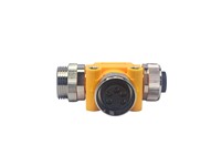 "T" Distribution Adaptor 7/8" 5 Pole Female Plug to Male and Female Receptacles (0906 UTP 301)(7000-50061-0000000) [XY-906-UTP-301-ECN]