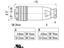 CIRC CON 7/8" CABL FEMALE 4 POL SCW TERM GOLD CONTCT UL APPRV 12mm CABL ENTRY 9A/600VAC IP67 [99-2442-32-04]