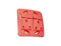 Double 16A RSA Socket Outlet (Red) - No Cover [VG22RD]