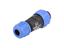 Circular Connector Plastic IP68 Screw Lock Male Cable End Plug 5 Poles 5A/180VAC 5-8mm Cable OD [XY-CC130-5P-II]