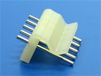 3.96mm Crimp Wafer • with Friction Lock • 5 way in Single Row • Straight Pins • Tin Plated [MX2391-05A]