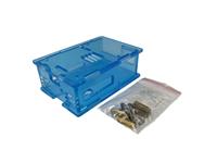 Acrylic Raspberry PI 5B(c) Enclosure , Supports The Pimoroni Nvme Board & Official Active Cooler Not Included (This Diy Case Requires Assembly) [RASPBERRY PI 5B ENCL]