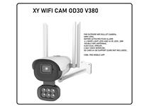 FHD Outdoor WiFi Bullet Camera, 4mm Lens, Motion Activated Push Alarm, 4 x White Light LEDS and 2X IR LEDS, 20M, Double WiFi Antennae, H.265 /20FPS, 2 Way Voice Intercom, SD Card 128 GB Support (Card Not Included), V380- Pro Mobile APP [XY WIFI CAM OD30 V380]