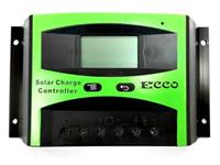 SOLAR REGULATOR 12-24V 32A * AUTOMATIC RECOGNITION * PWM 3-STAGE CHARGING ~ LCD DISPLAY [SOLAR REG 12-24V 32A ECCO]