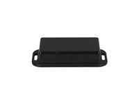 ABS Enclosure Polycarbonate Watertight 80x40x22mm Black Flanged IP68 [1551WKFLBK]