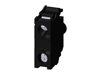 LED Module With integrated LED 110 V AC, Green, Screw Terminal, For Front Plate Mounting [3SU1401-1BC40-1AA0]