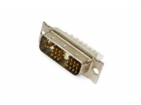 DVI Plug 18+1 Pin Single Link Solder [DA18-1PDVI]